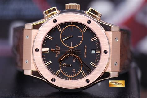 hublot 18k rose gold|hublot classic fusion king gold.